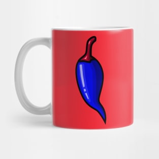 Blue Chili Pepper Mug